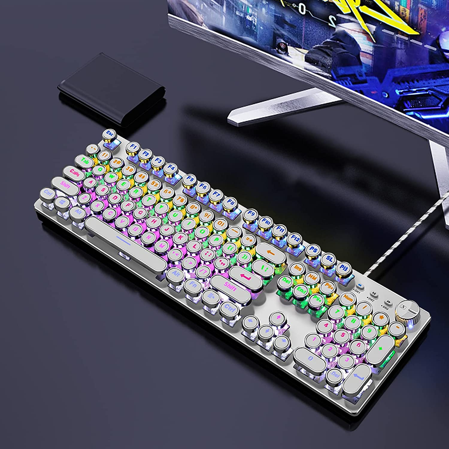 X9-Series 104 Keys Wired Typewriter Mechanical Keyboard